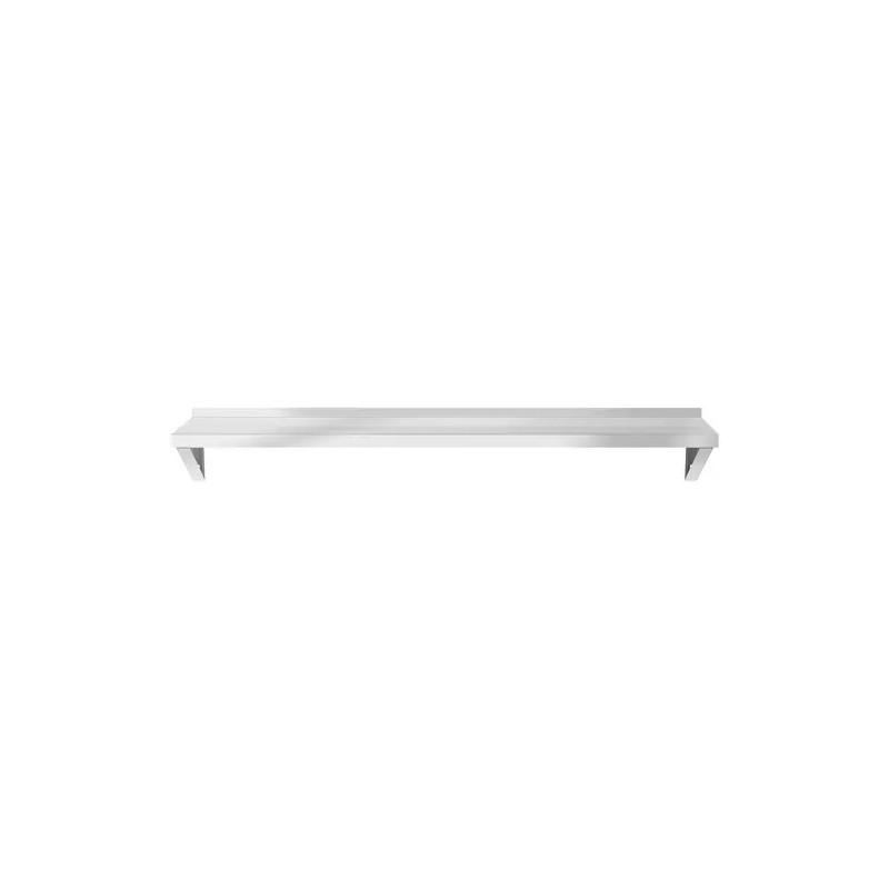 Royal Catering seinähylly ruostumaton teräs 180 x 40 cm, max 30 kg