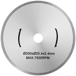 MSW TB 200 25 timanttileikkauslaikka 200 mm