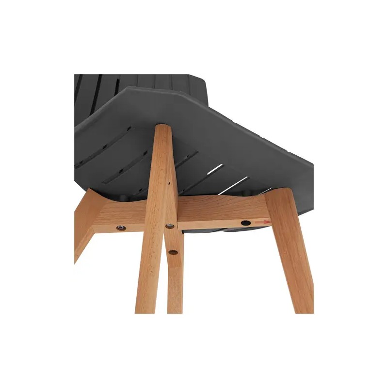 Fromm & Starck STAR_SEAT_16 tuolit, 2 kpl, harmaa, max 150 kg