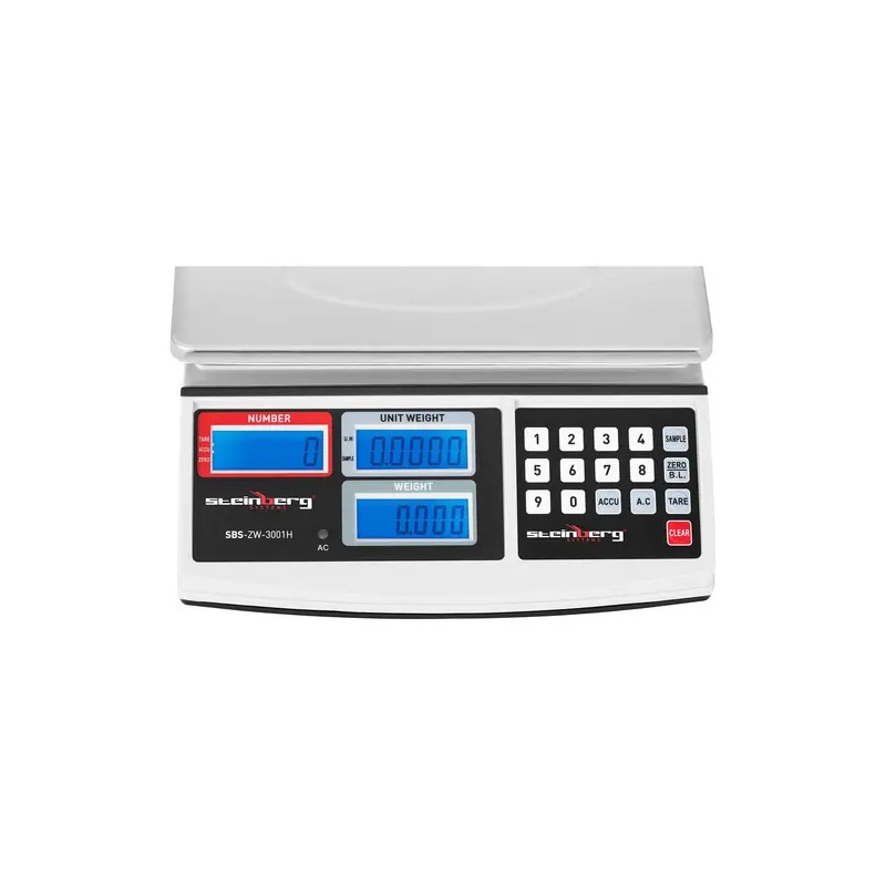 Steinberg Systems laskuvaaka 30 kg / 1 g 33,5 x 27 x 12 cm 2,9 kg