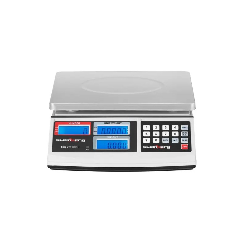 Steinberg Systems laskuvaaka 30 kg / 1 g 33,5 x 27 x 12 cm 2,9 kg
