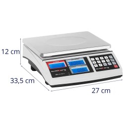Steinberg Systems laskuvaaka 30 kg / 1 g 33,5 x 27 x 12 cm 2,9 kg