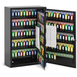 Stamony ST KB 200 avainkaappi 200 avaimelle lukittava mattamusta