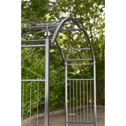 Säädettävä ruusukaari puutarhaan - koristeellinen ja kestävä köynnöstuki