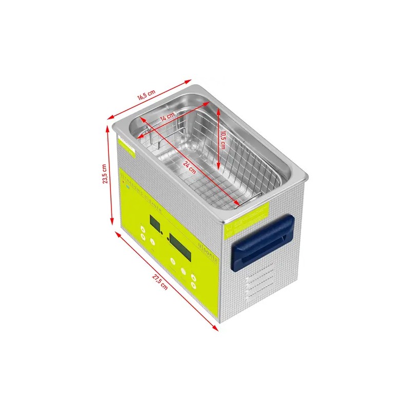 PROCLEAN 3.2S Ultraäänipesuri 3,2 l 40 kHz 120 W Degas-toiminto
