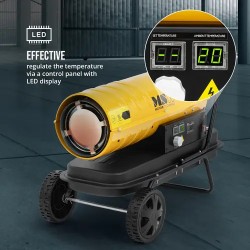 MSW Diesel-lämmitin 20 kW, 18 l tankki, ECO Series