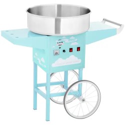 Royal Catering RCZK 1200 BG hattarukone kärryllä 52 cm 1200 W turkoosi