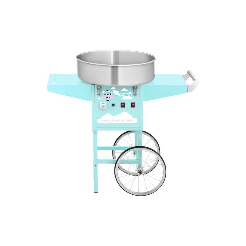 Royal Catering RCZK-1200-BG hattarukone kärryllä 52 cm 1200 W turkoosi