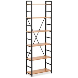 Fromm Starck kirjahylly 60 x 28 x 182 5 cm musta 13 2 kg