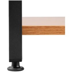Fromm & Starck kirjahylly 60 x 28 x 182,5 cm musta 13.2 kg