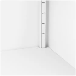 Fromm & Starck STAR_MCAB_21 metallikaappi 102 cm valkoinen