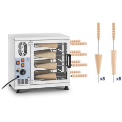Royal Catering Baumstriezel kone 3500 W 16 paistorullaa
