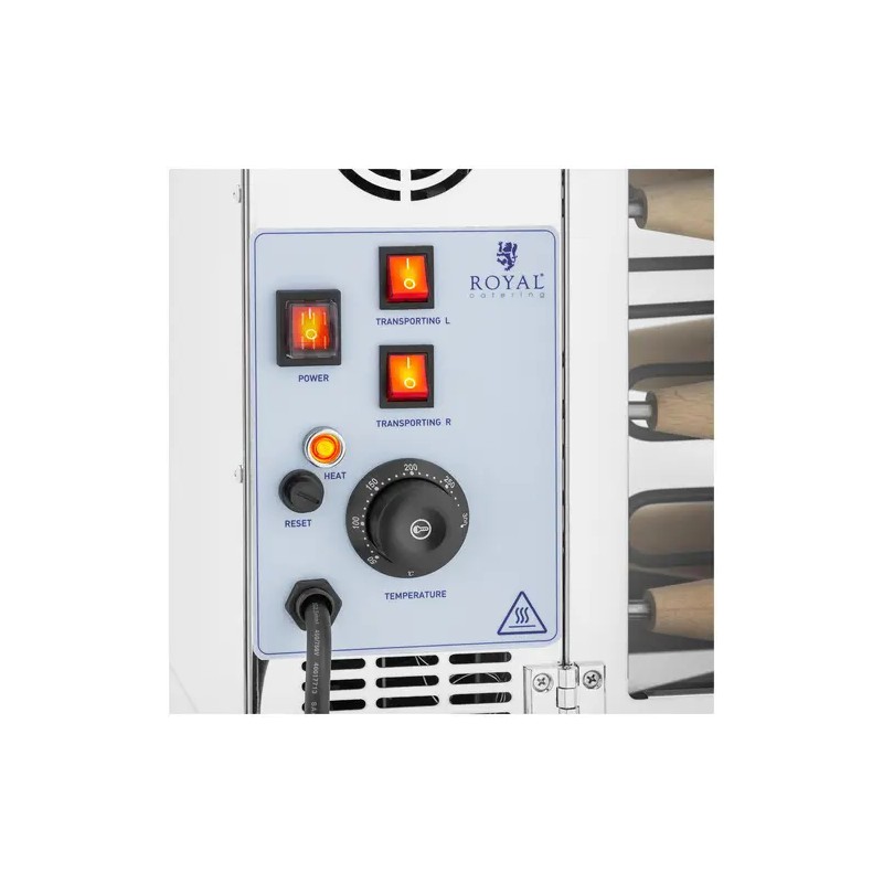 Royal Catering Baumstriezel-kone 3500 W, 16 paistorullaa