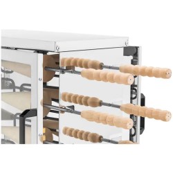 Royal Catering Baumstriezel-kone 3500 W, 16 paistorullaa
