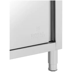 Royal Catering RC-IKS08 tiskiallaskaappi ruostumaton teräs 120 x 60 cm