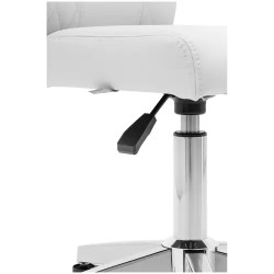 Physa Cully White rullajakkara selkänojalla, korkeussäädettävä 45-59 cm, valkoinen