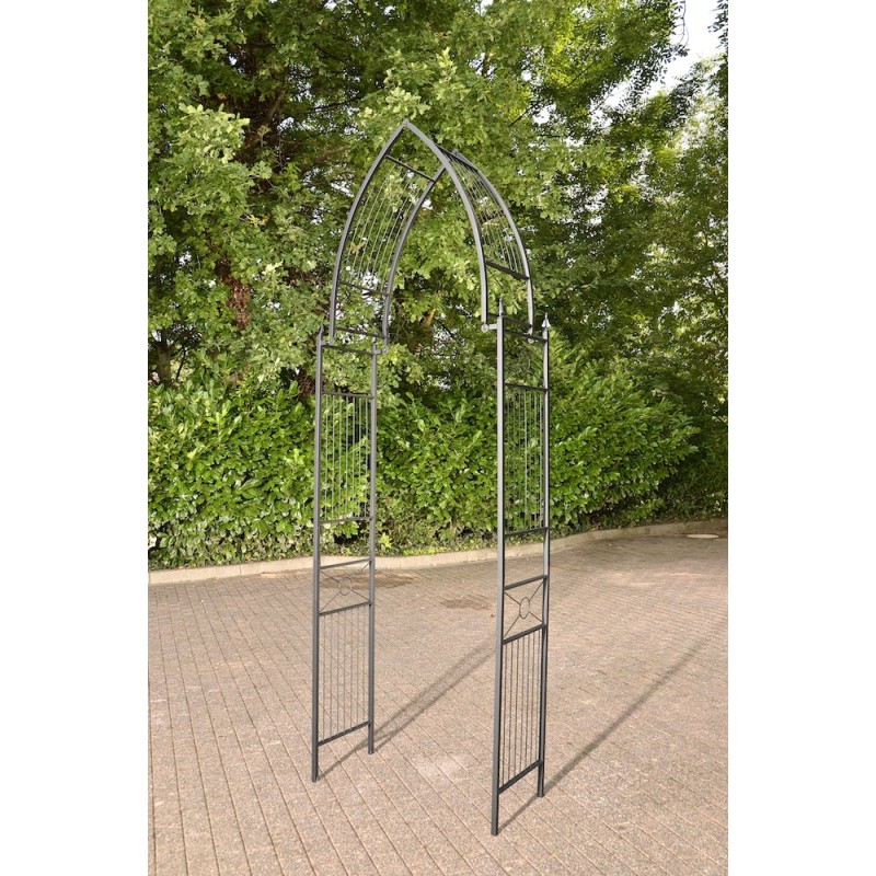 Säädettävä ruusukaari puutarhaan - koristeellinen ja kestävä köynnöstuki