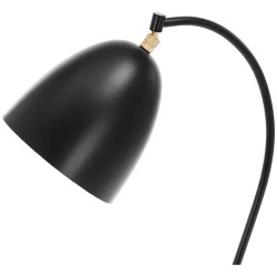 Uniprodo UNI_LD_08 kaarilamppu, musta, E27, 40 W, 125 cm