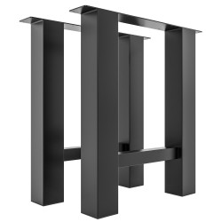 Hunker-pöydänjalat teräksestä monipuoliseen käyttöön eri leveyksinä