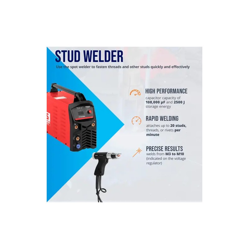 Pulttihitsauslaite S-STUD2500 2500J 108000µF