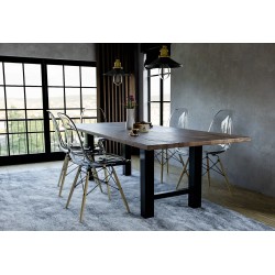 Hunker-pöydänjalat teräksestä monipuoliseen käyttöön eri leveyksinä