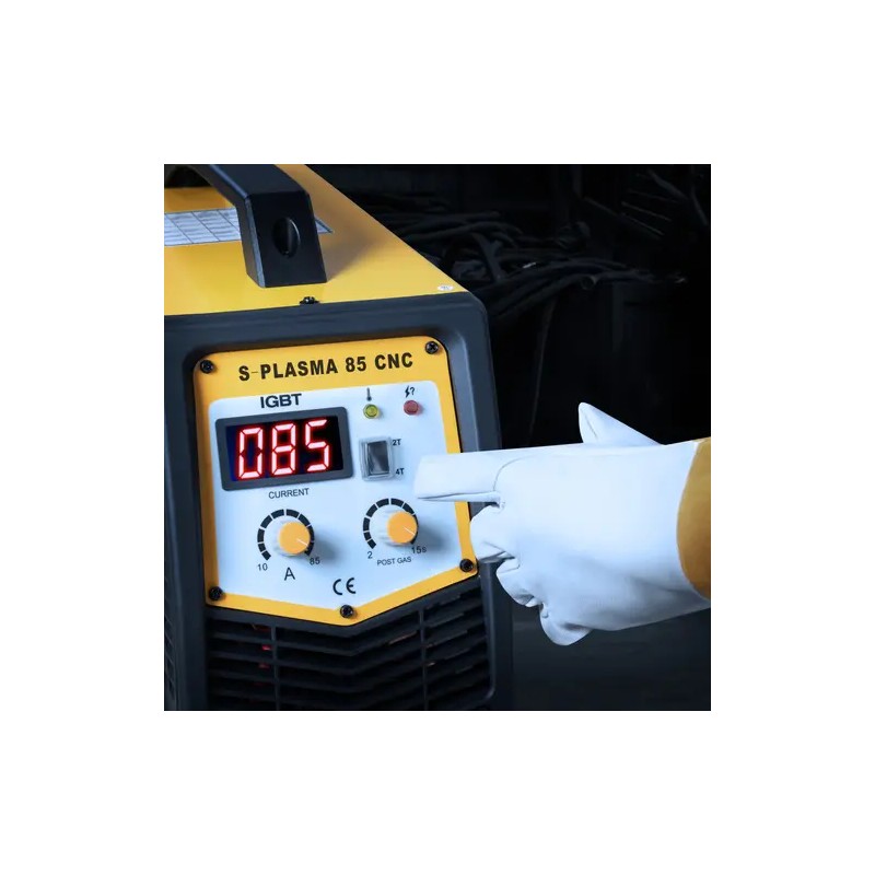 CNC-plasmaleikkuri S-PLASMA 85CNC 85 A 400 V pilotisytyksellä