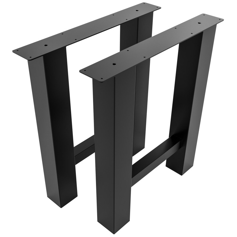 Hunker-pöydänjalat teräksestä monipuoliseen käyttöön eri leveyksinä