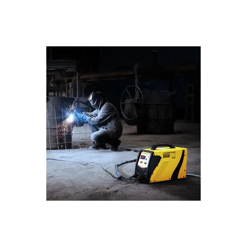 CNC-plasmaleikkuri S-PLASMA 85CNC 85 A 400 V pilotisytyksellä