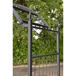 Säädettävä ruusukaari puutarhaan - koristeellinen ja kestävä köynnöstuki