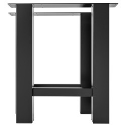 Hunker-pöydänjalat teräksestä monipuoliseen käyttöön eri leveyksinä