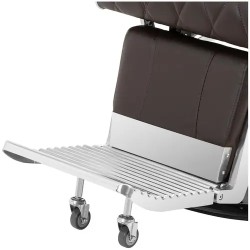 Friseurituoli FOXLEY BROWN, ruskea, jalkatuki, 58–71 cm, 150 kg