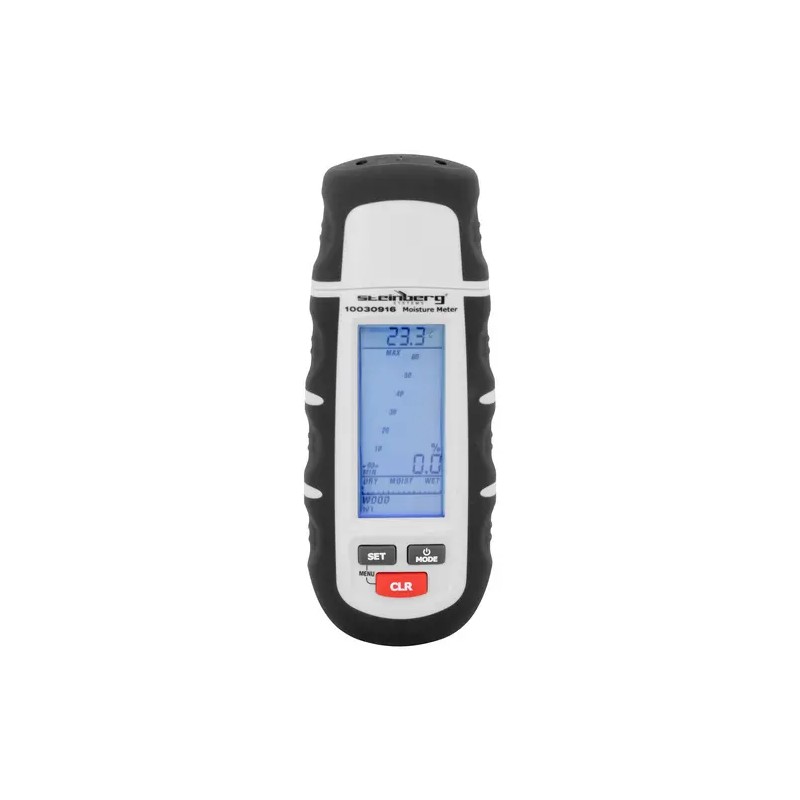 Kosteusmittari SBS-MM-300, 1-75 %, vasaraelektrodi ja salkku