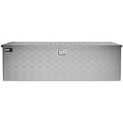 Alumiininen kuljetuslaatikko MSW-ATB-1230, 123 x 38 x 38 cm, 154 l