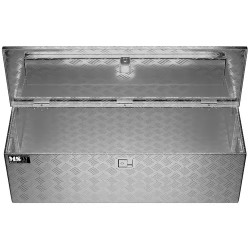 Alumiininen kuljetuslaatikko MSW-ATB-1230, 123 x 38 x 38 cm, 154 l