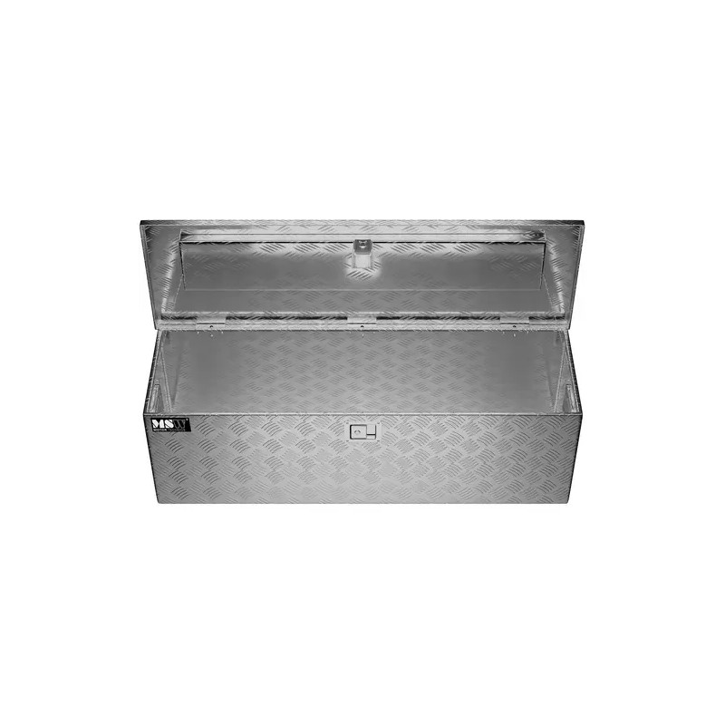Alumiininen kuljetuslaatikko MSW-ATB-1230, 123 x 38 x 38 cm, 154 l