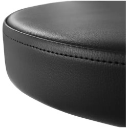 Physa TERNI BLACK työpöytäjakkara selkänojalla 46–60 cm, musta