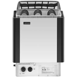 Sähkökiuas 4,5 kW, 30-110 °C, ohjauksella