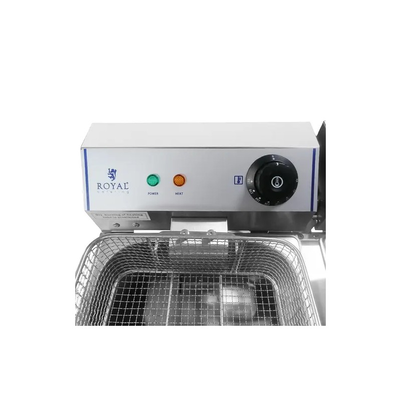 Royal Catering ECO sähköinen kaksoisfriteerauslaite 2 x 10 l 5500 W