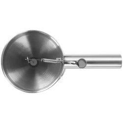 Royal Catering RCSD-12 täyttösuppilo 1,2 l ruostumaton teräs 8 mm annosteluaukko