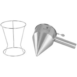 Royal Catering RCSD-12 täyttösuppilo 1,2 l ruostumaton teräs 8 mm annosteluaukko