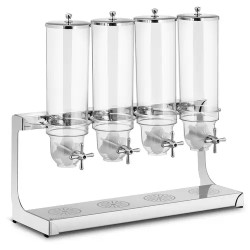 Royal Catering RCCS 3 5LSS4 muroannostelija 4 x 3 5 l ruostumaton teräs