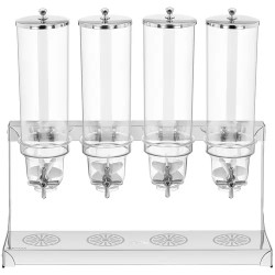 Royal Catering RCCS-3.5LSS4 muroannostelija 4 x 3,5 l ruostumaton teräs