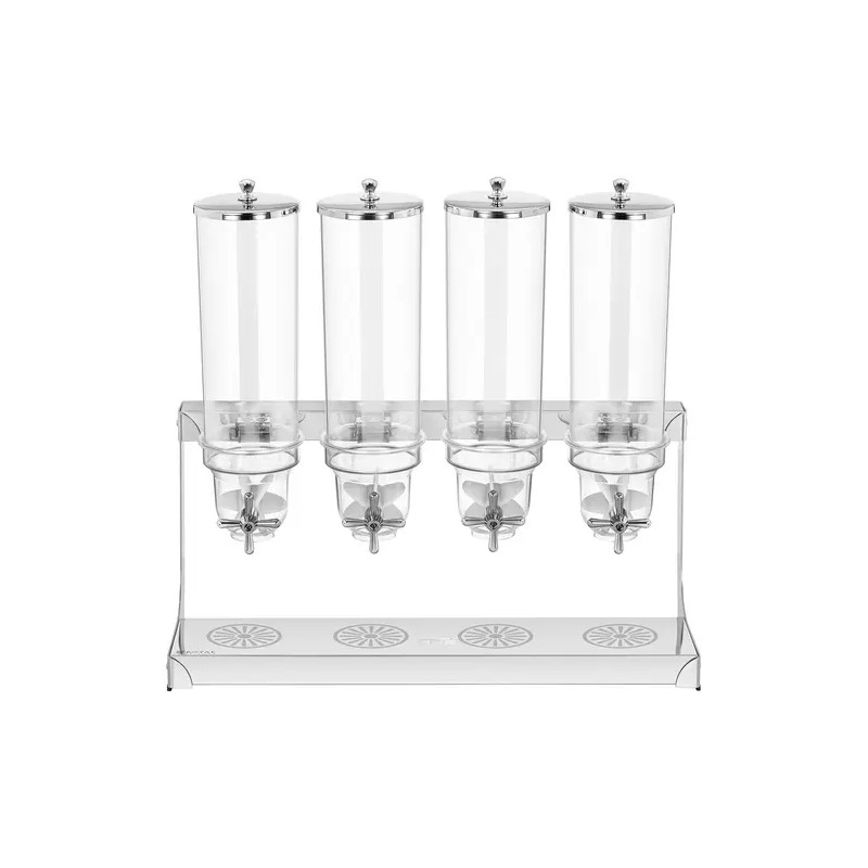 Royal Catering RCCS-3.5LSS4 muroannostelija 4 x 3,5 l ruostumaton teräs
