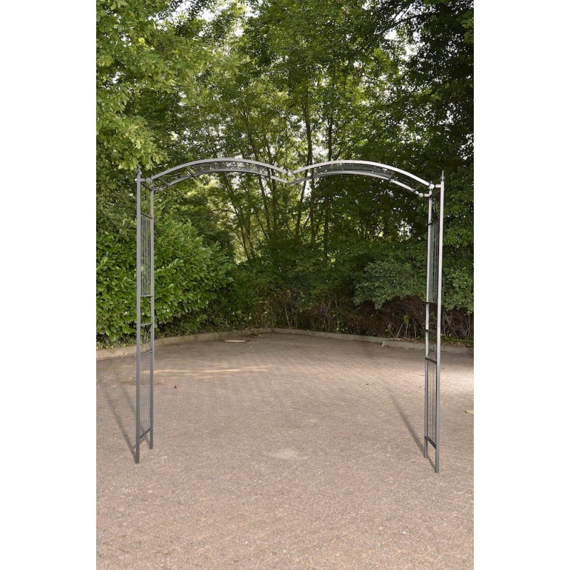 Säädettävä ruusukaari puutarhaan - koristeellinen ja kestävä köynnöstuki