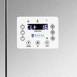 Royal Catering Slush-kone 3 x 14 l LED-valaistuksella ja digitaalisella ohjauksella