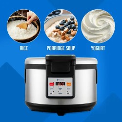 Royal Catering digitaalinen riisilämmitin 19 l, 40-80 °C