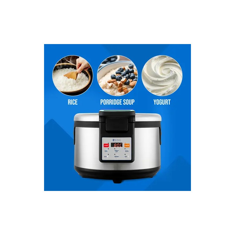 Royal Catering digitaalinen riisilämmitin 19 l, 40-80 °C