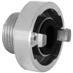 Storz kiinteä liitin ulkokierteellä letkukoko 1 25 mm koko D alumiini
