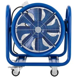 Rakennustuuletin MSW-IB-03 aksiaalituuletin 8 000 m³/h Ø 400 mm