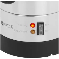 Royal Catering RC-WBDW9 vedenkeitin 8,7 l 1500 W ruostumaton teräs